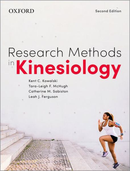 Research Methods in Kinesiology, 2nd Ed