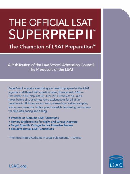 Official LSAT Superprep II - Law School Admission Council