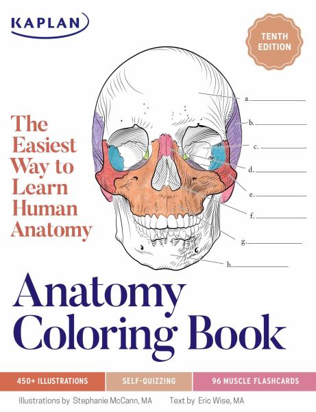ANATOMY COLORING BOOK 10TH EDITION TRADE