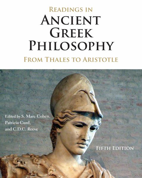 READINGS IN ANCIENT GREEK PHILOSOPHY