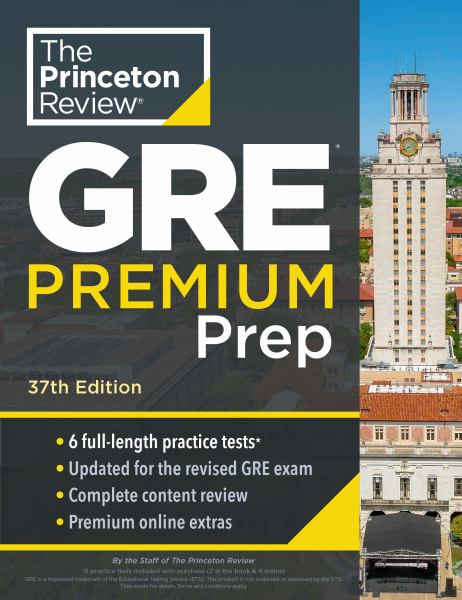 GRE PREMIUM PREP 37TH EDITION TRADE